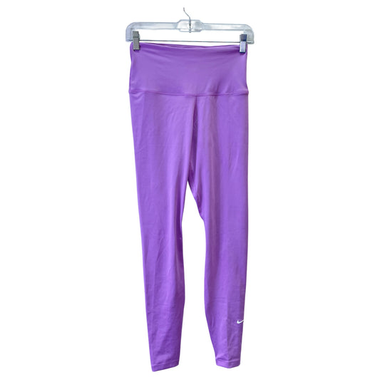 Athletic Leggings By Nike In Purple, Size:S