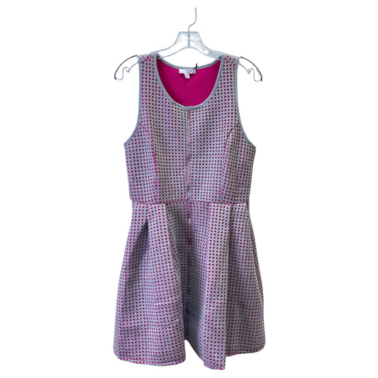 Dress Party Short By R + J In Grey & Pink, Size:L