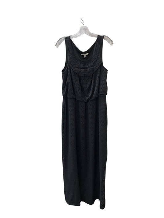 Dress Casual Maxi By London Times In Black, Size:L