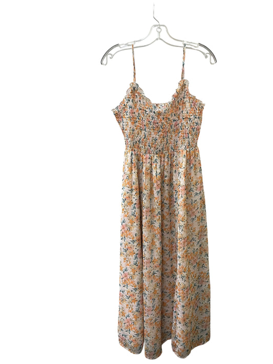 Dress Casual Maxi By Patrons Of Peace In Orange & Pink, Size:M