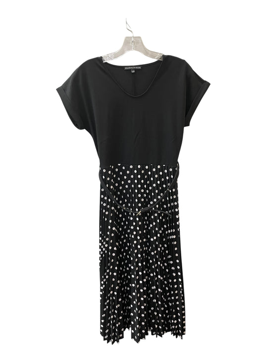 Dress Party Midi By Elizabeth and Nicole In Polkadot Pattern, Size:S