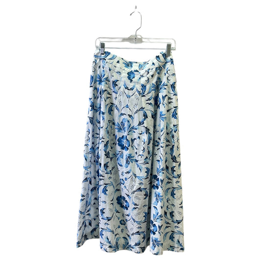 Skirt Maxi By Talbots In White, Size:6