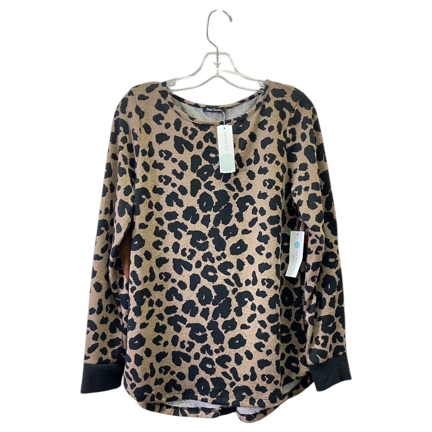 Sweater By Pink Clover In Animal Print, Size:M