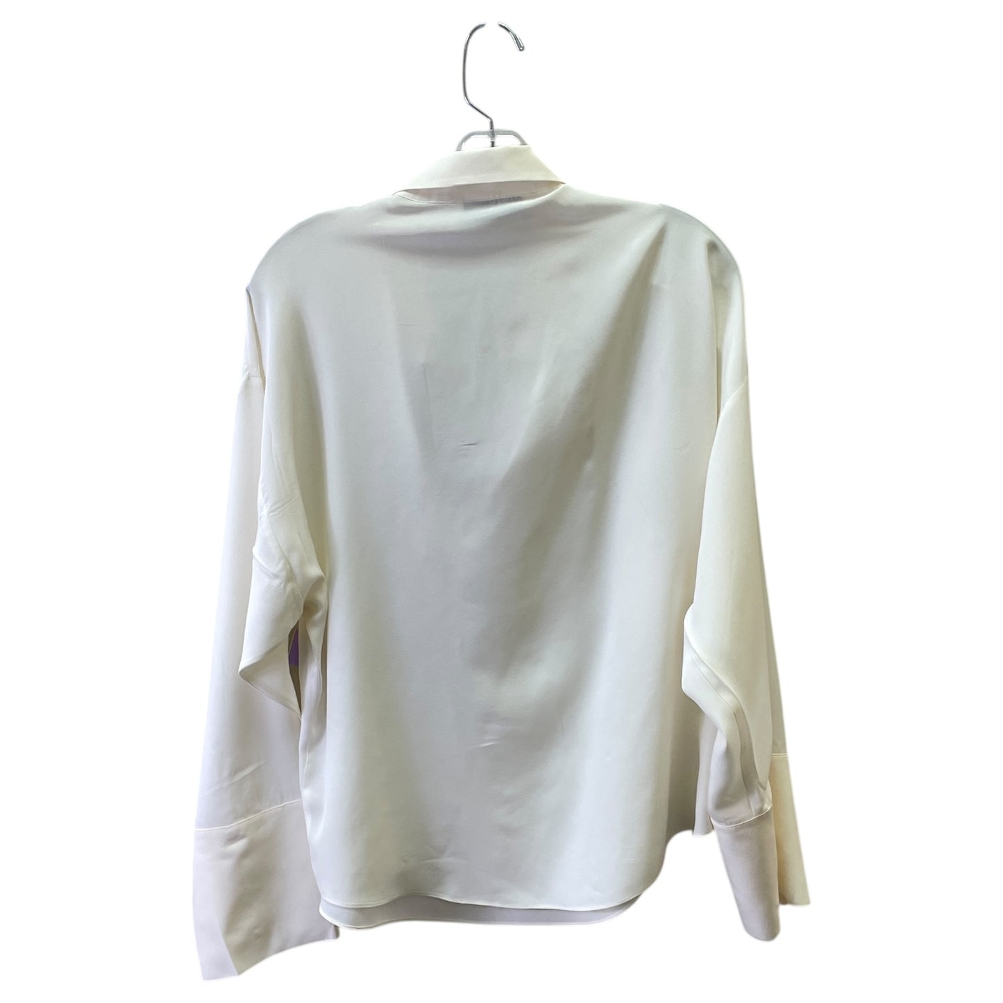 Top Ls By Rebecca Taylor In Cream, Size:L