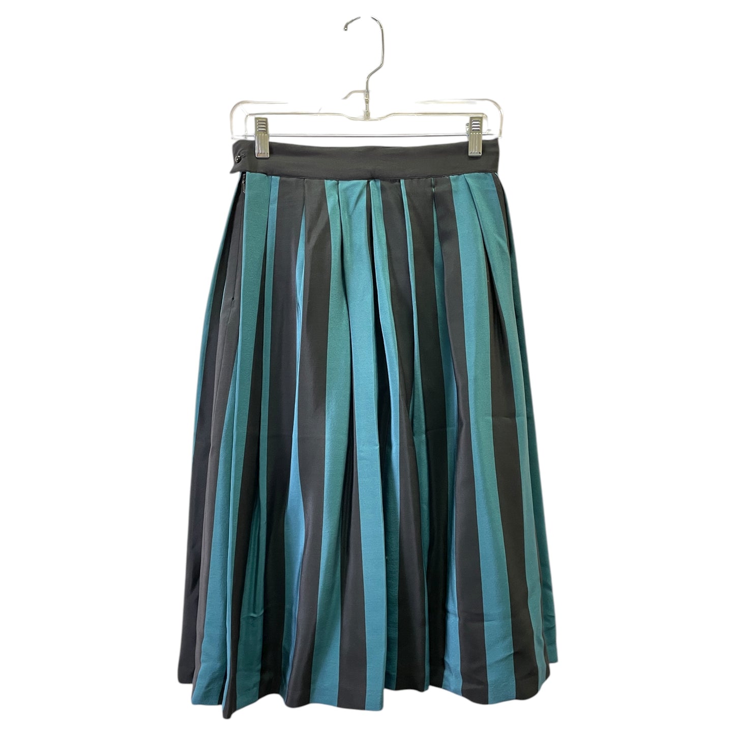 Skirt Maxi By PANCALDI & B In Black & Blue, Size:2