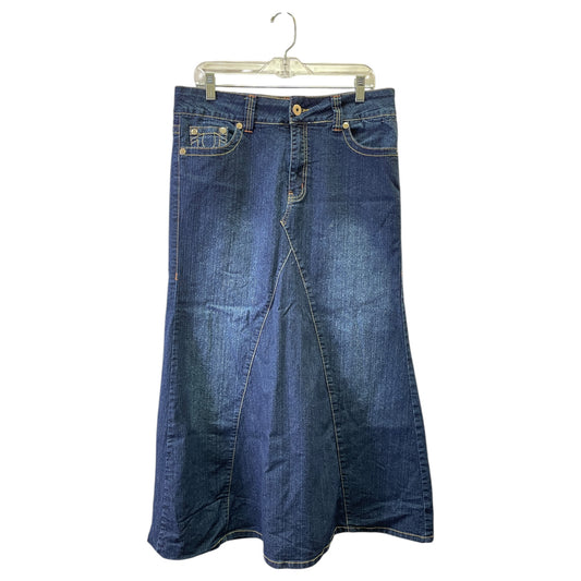 Skirt Maxi By TRUE RELIGION In Blue, Size:12