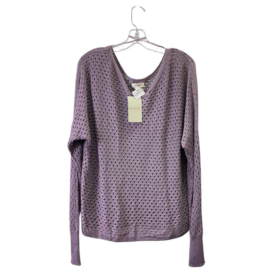 Sweater By Ee Some In Purple, Size:M