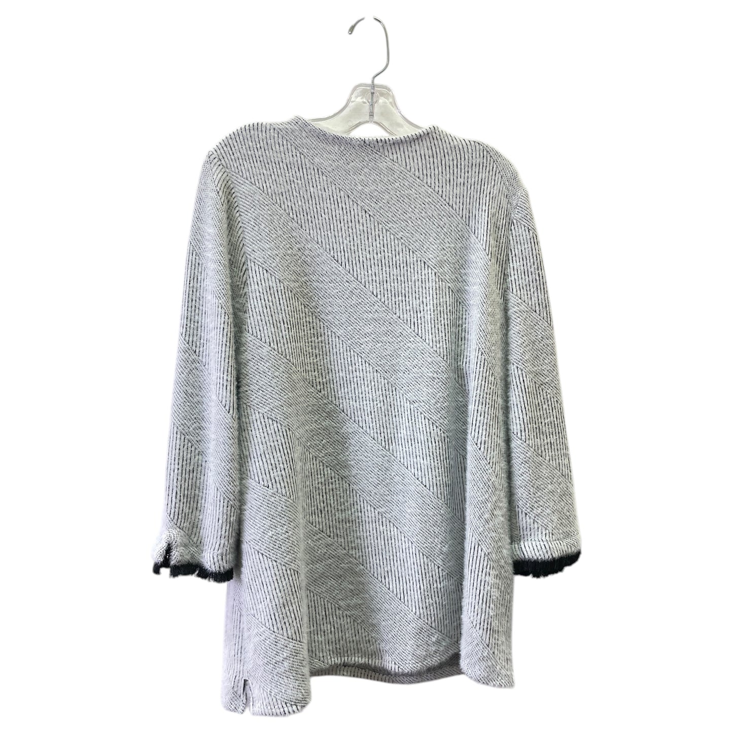 Sweater By Talbots In Black & White, Size:Xl