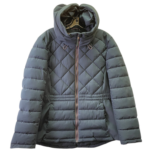 Jacket Puffer & Quilted By Tommy Hilfiger In Blue, Size:Xl