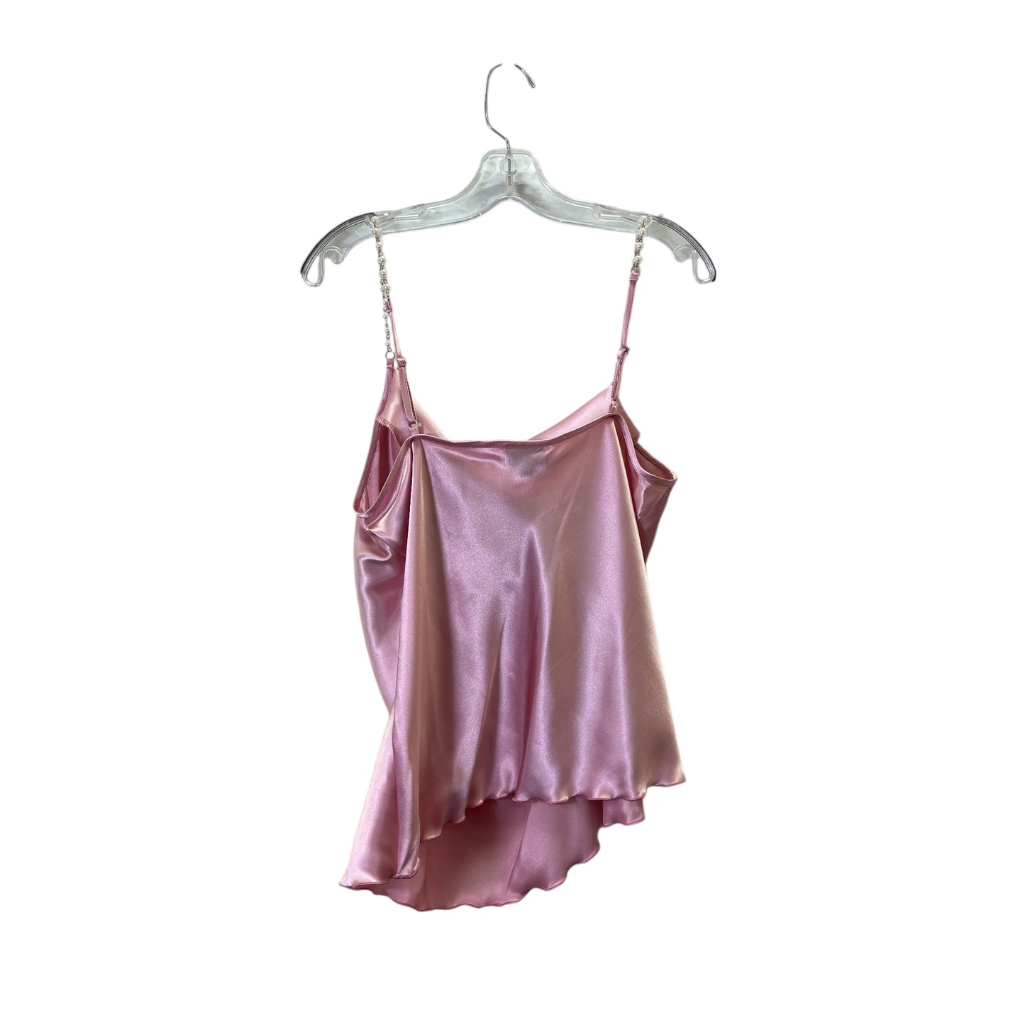 Top Cami By Nicole Miller In Pink, Size:L