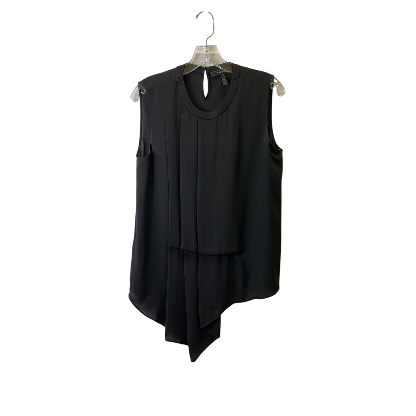 Top Sleeveless By Bcbgmaxazria In Black, Size:S