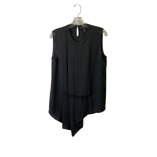 Top Sleeveless By Bcbgmaxazria In Black, Size:S