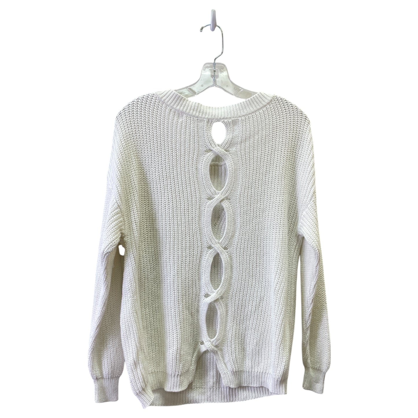 Sweater By Lascana In White, Size:M