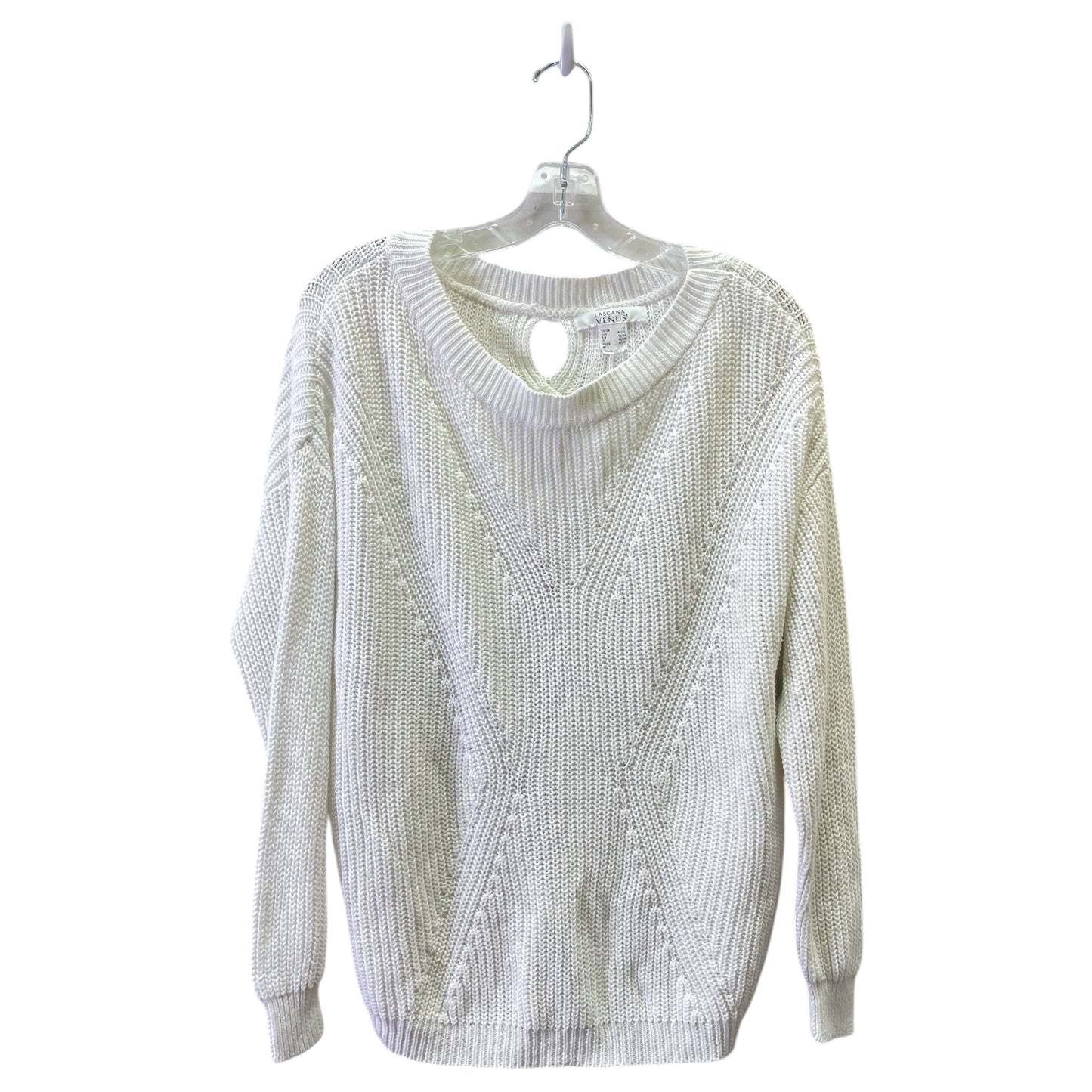 Sweater By Lascana In White, Size:M
