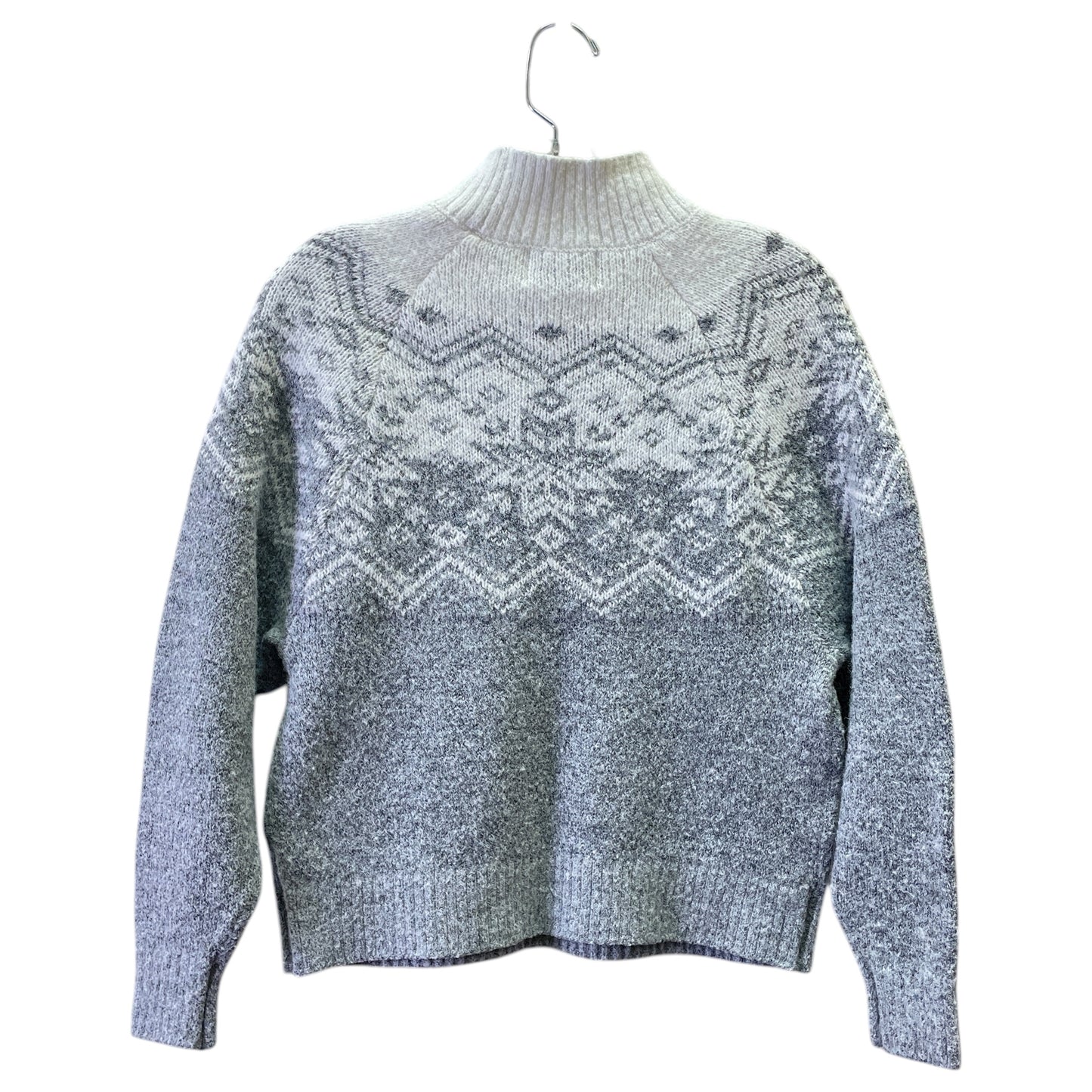 Sweater By Old Navy In Grey & White, Size:Xs