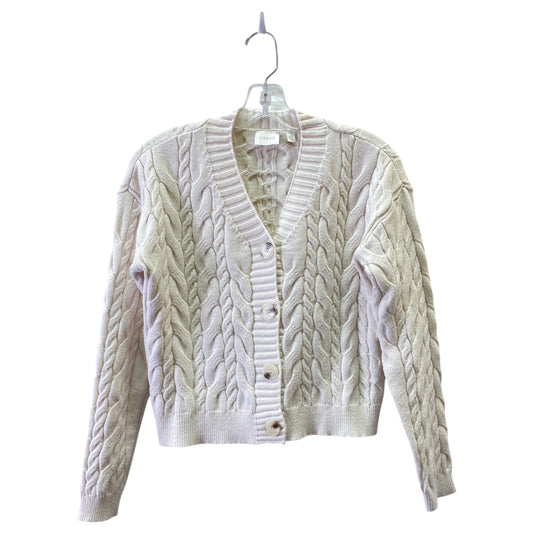 Cardigan By Cyrus In Cream, Size:Xs