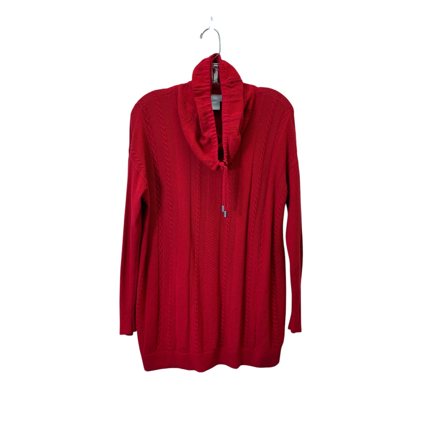 Sweater By Chicos In Red, Size:S