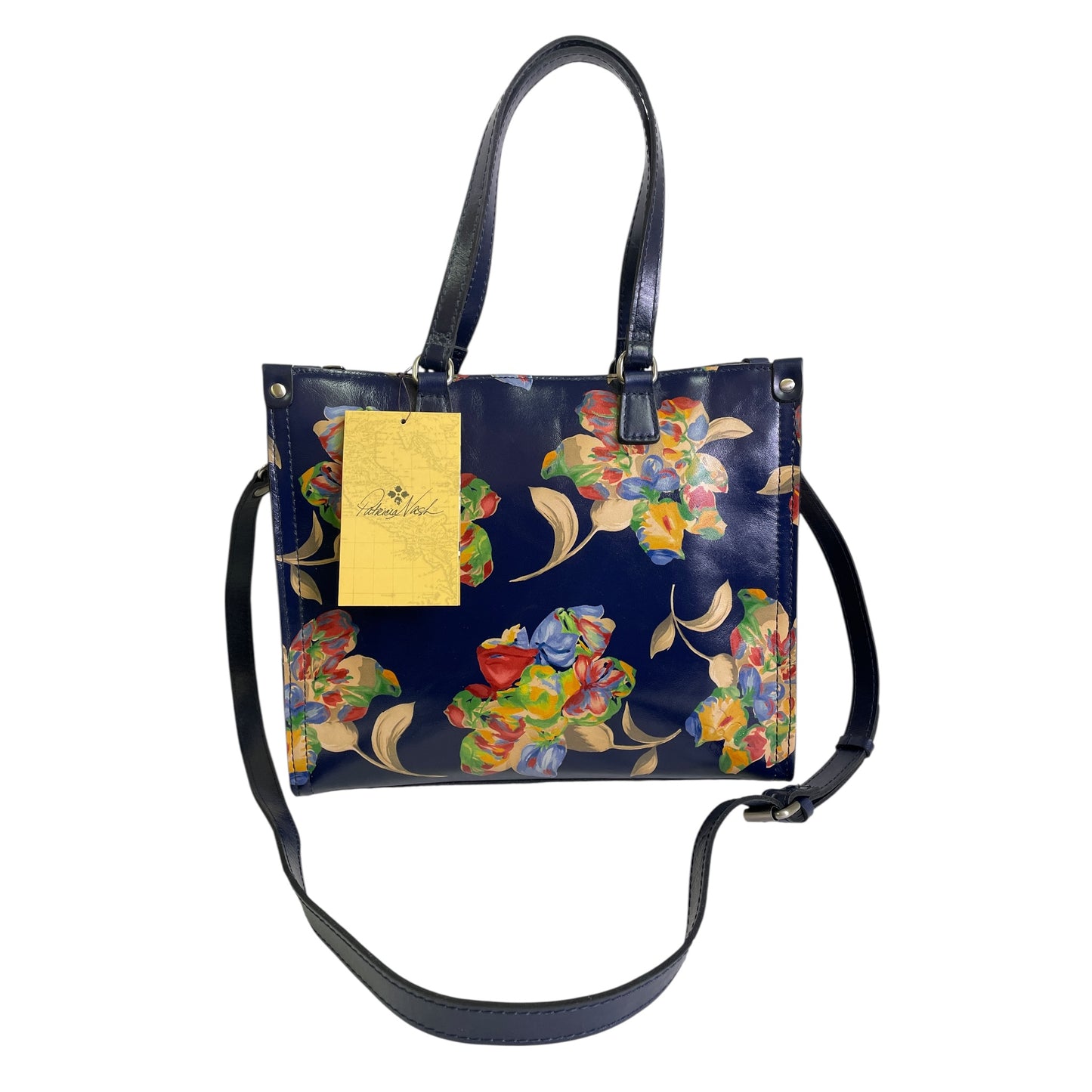 Tote Designer By Patricia Nash In Blue, Size:Medium
