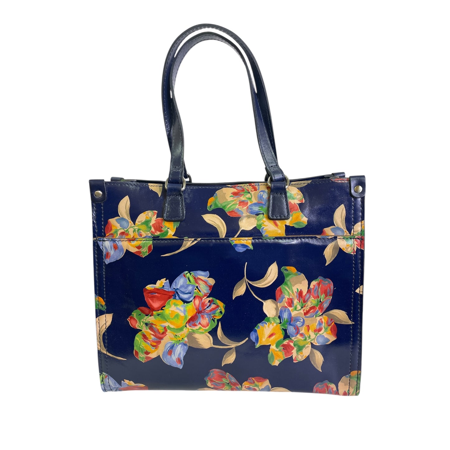 Tote Designer By Patricia Nash In Blue, Size:Medium