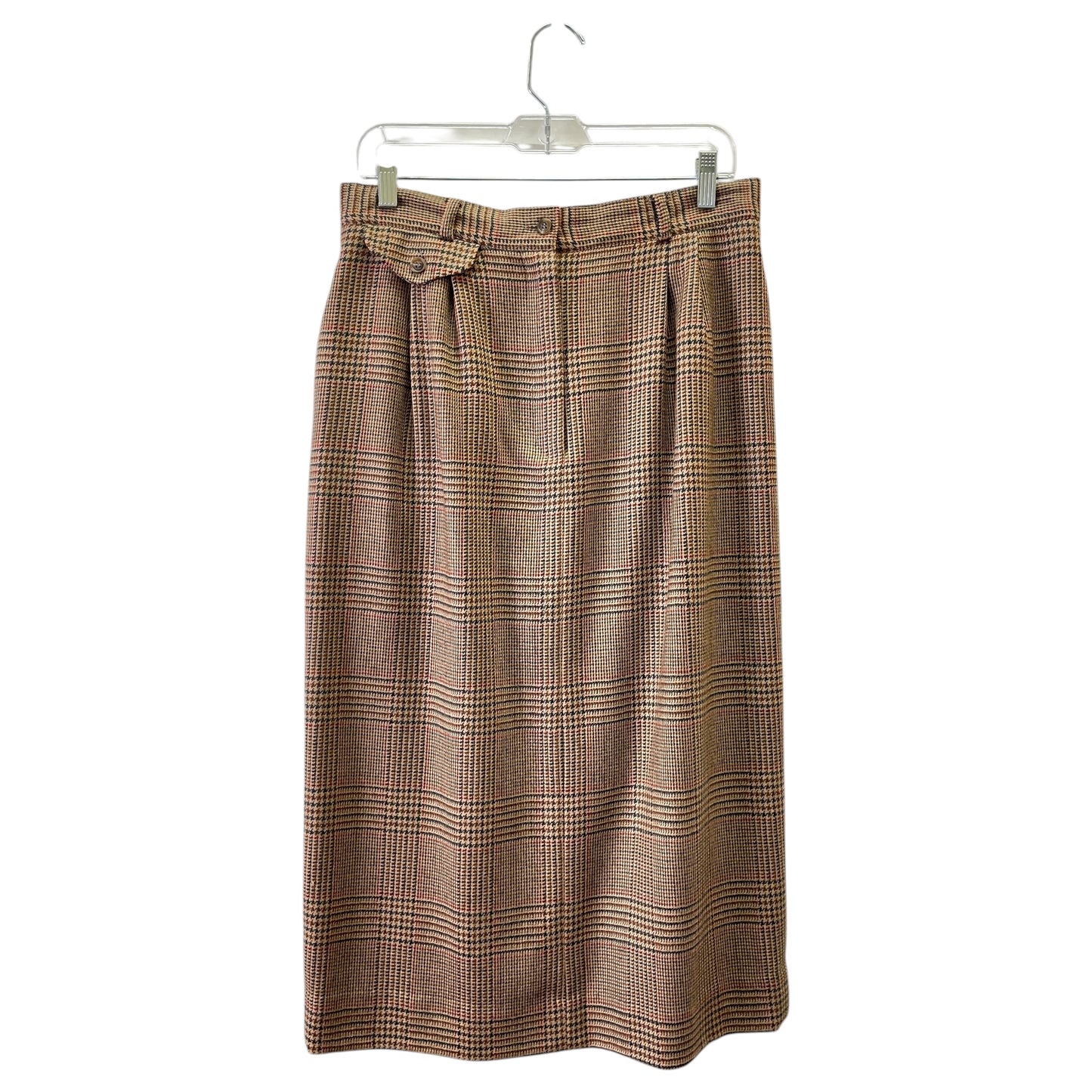 Skirt Maxi By Talbots In Plaid Pattern, Size:14