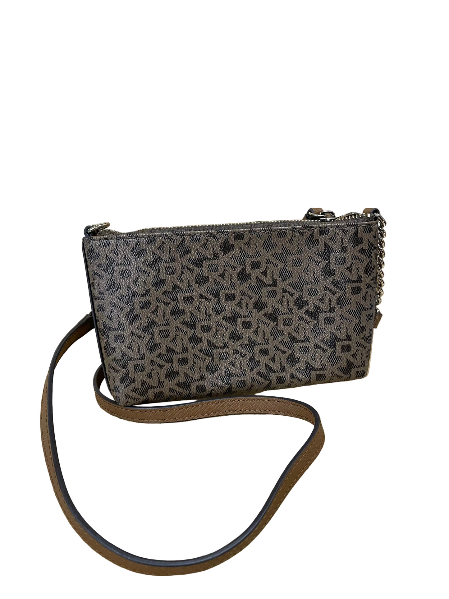 Handbag By Dkny In Brown, Size:Small