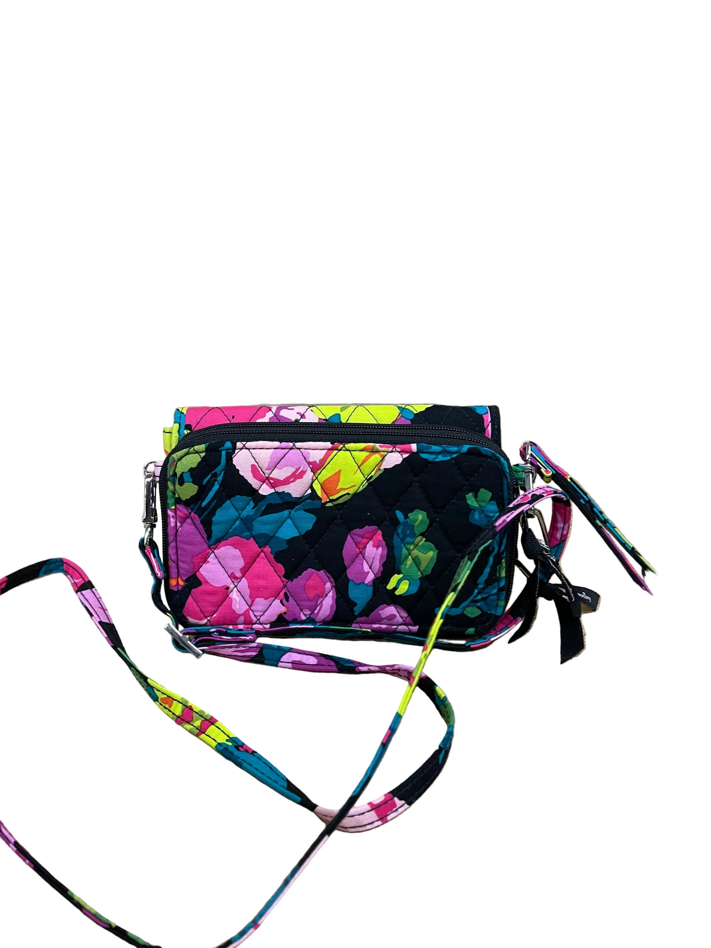 Crossbody By Vera Bradley In Floral Print, Size:Small