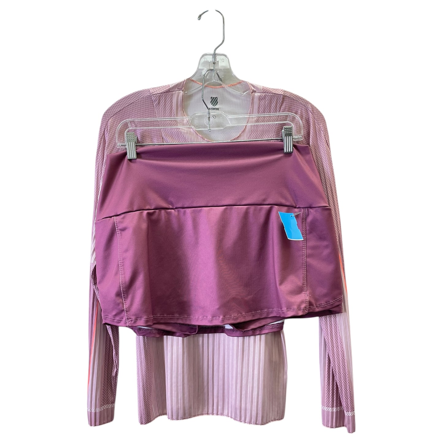 Athletic Shorts 2Pc By K Swiss In Pink, Size:L