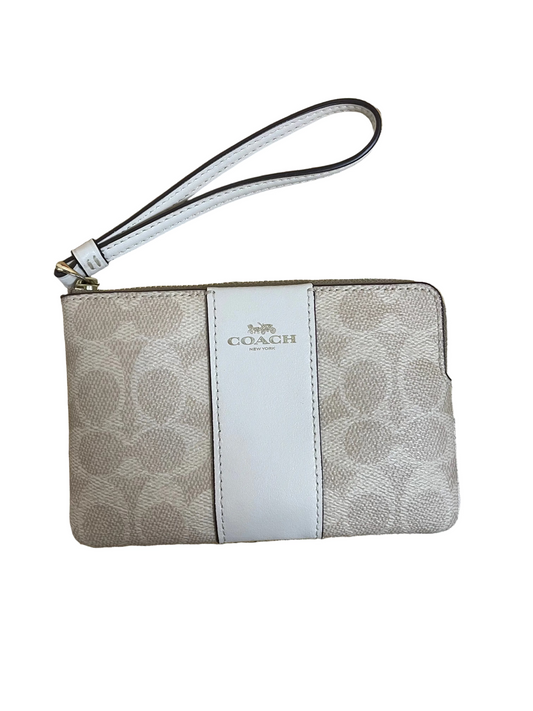 Wristlet Designer By Coach In Pink, Size:Medium