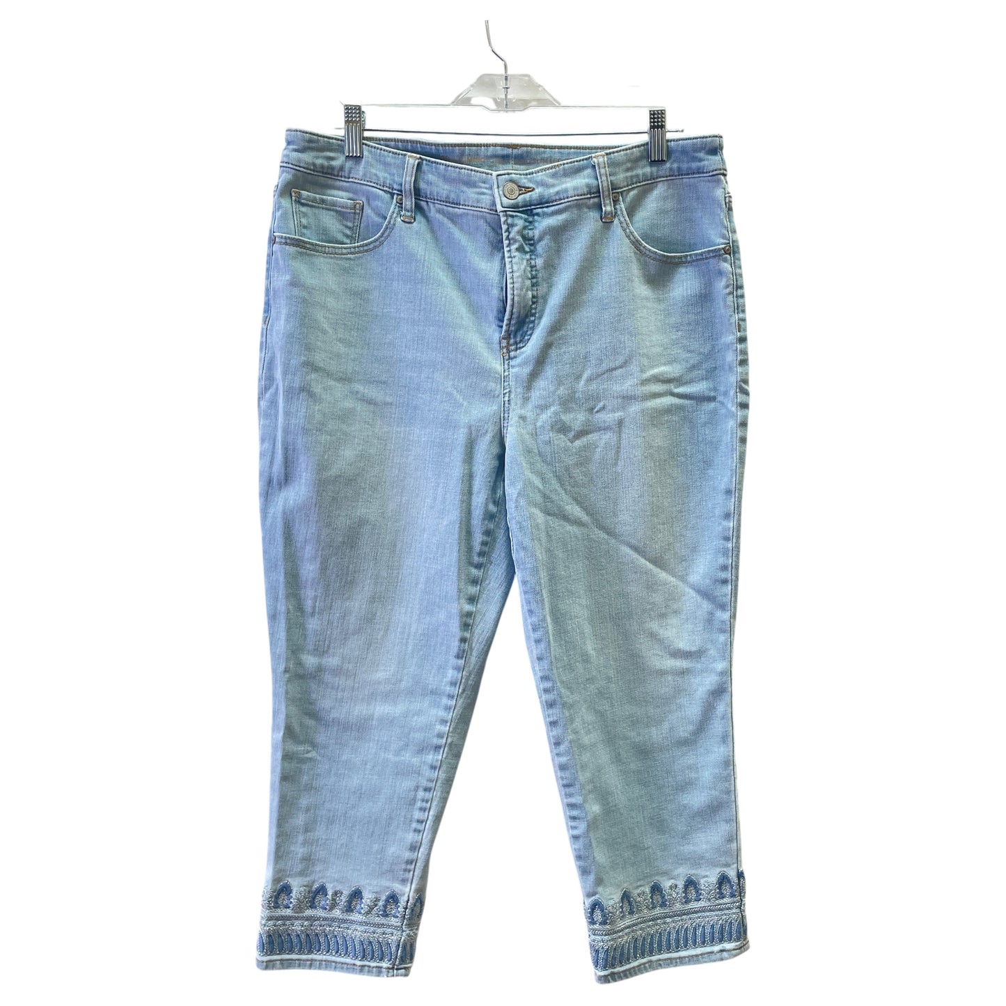 Jeans Boot Cut By Chicos In Blue, Size:14