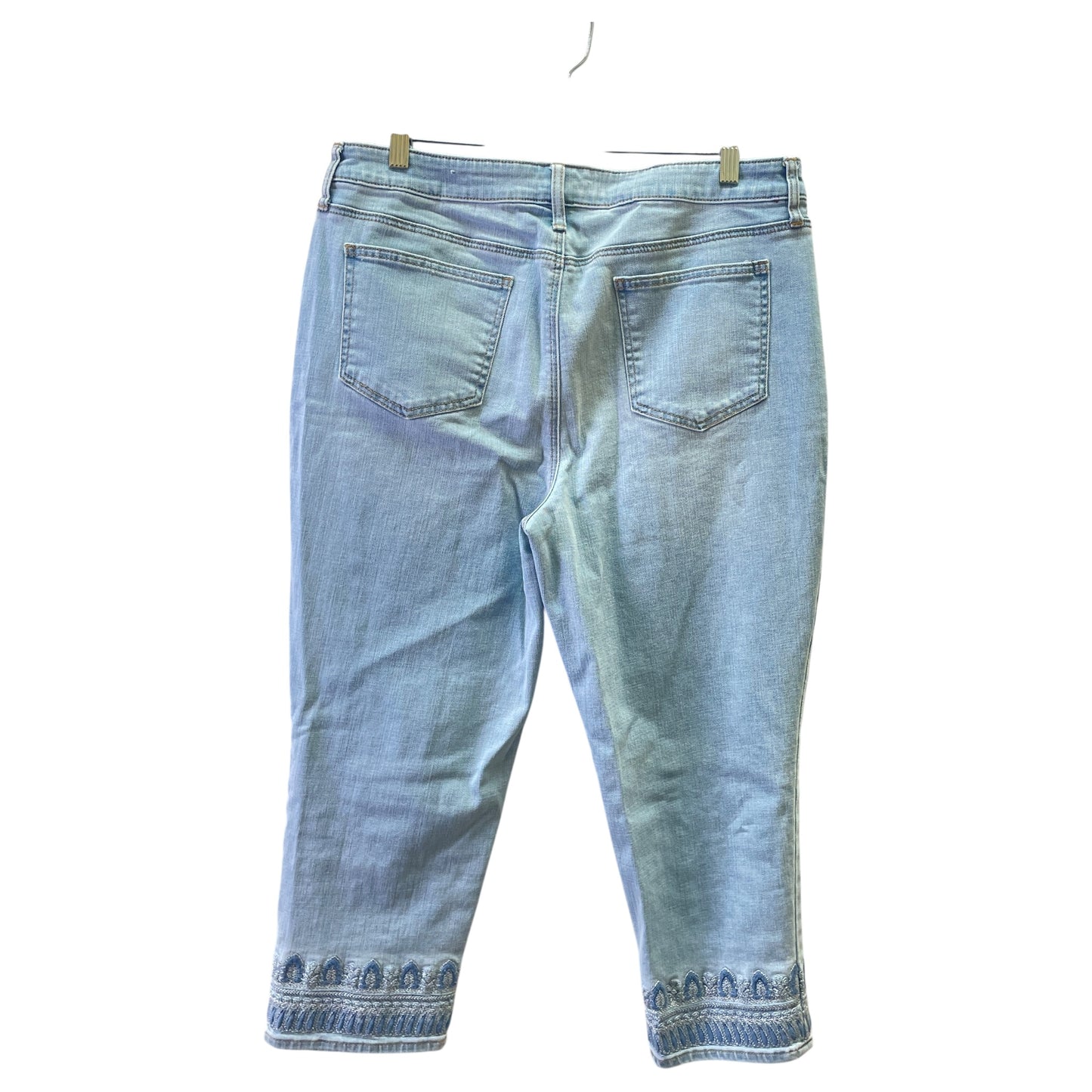 Jeans Boot Cut By Chicos In Blue, Size:14