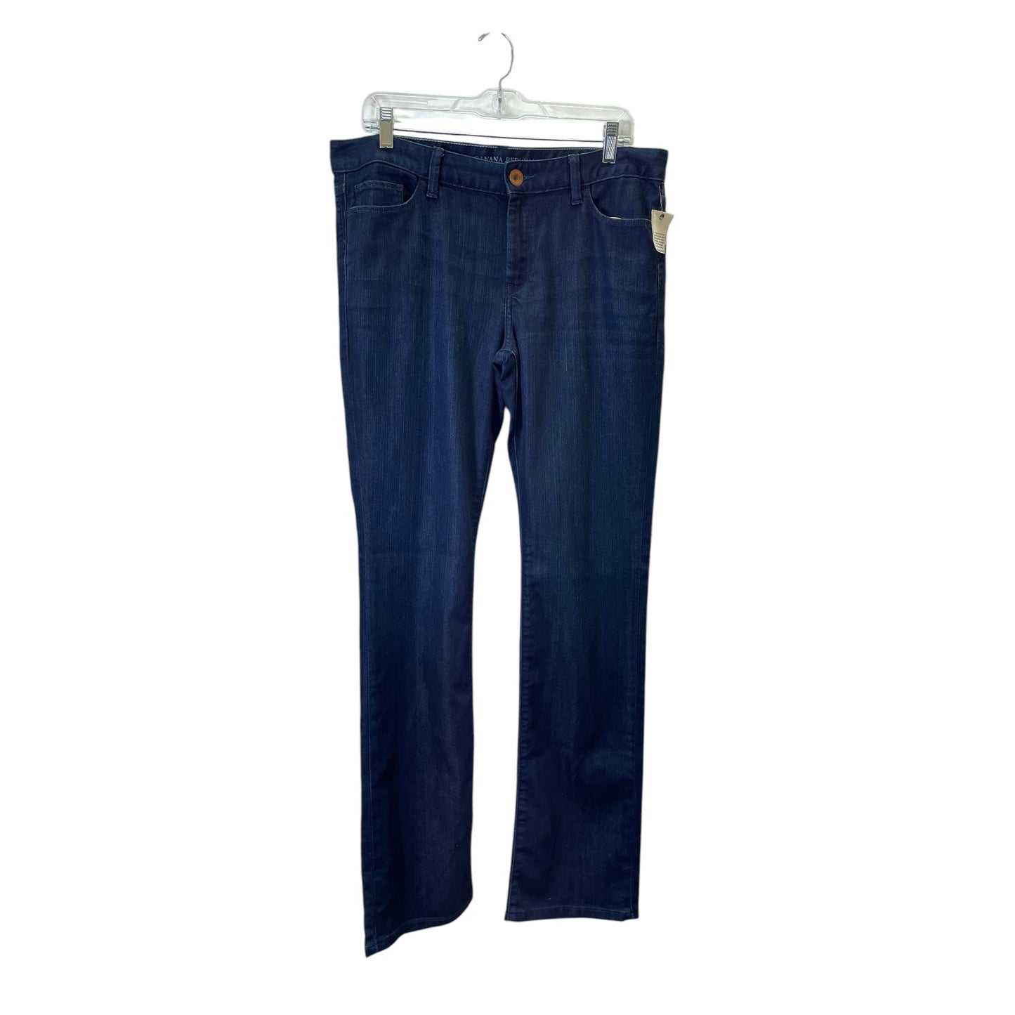 Jeans Flared By Banana Republic In Blue, Size:12