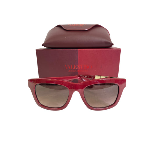 Sunglasses By Valentino In Red