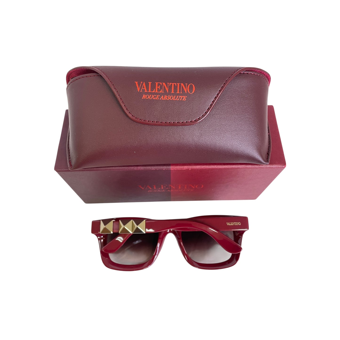 Sunglasses By Valentino In Red