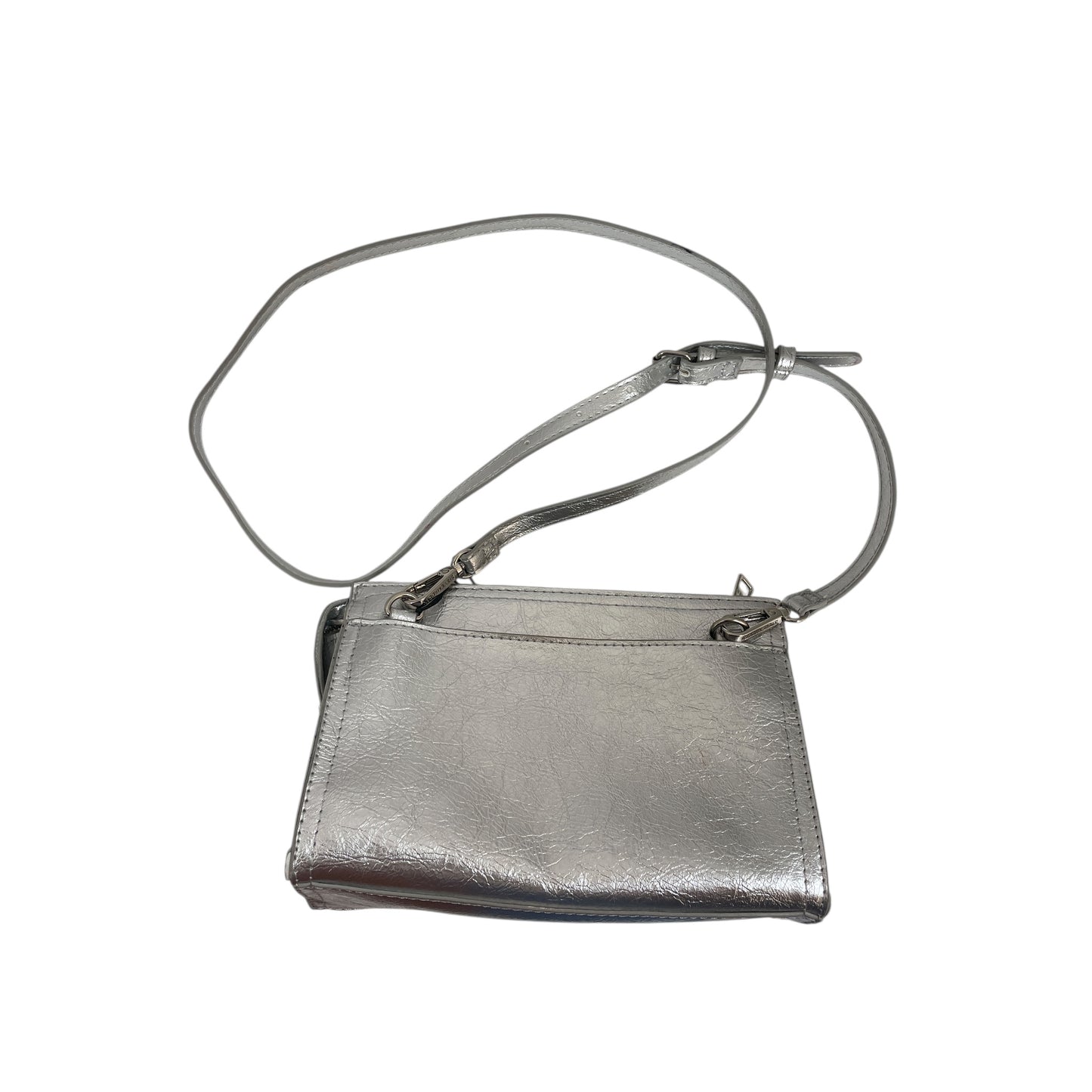 Crossbody By Steve Madden In Silver, Size:Small