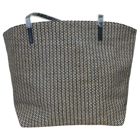 Tote By Cme In Black & Cream, Size:Large
