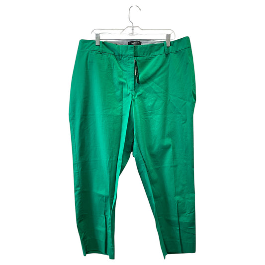 Pants Cropped By Talbots In Green, Size:1X