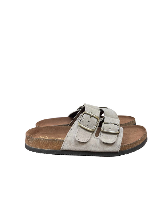 Sandals Flats By White Mountain In Taupe, Size:7