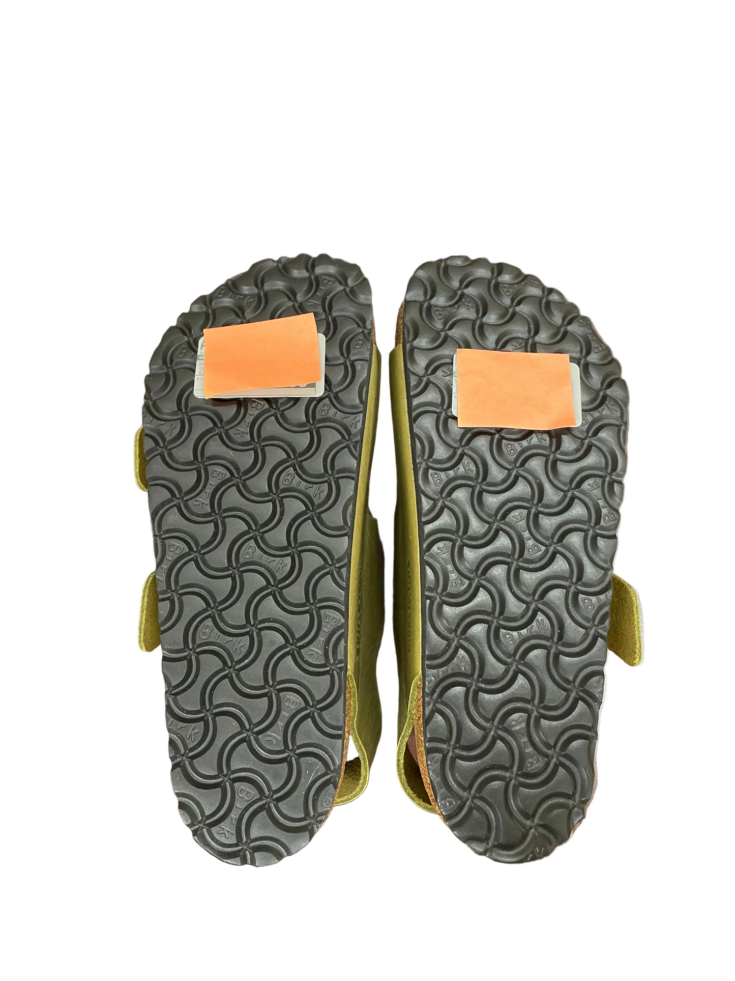 Sandals Flats By Birkenstock In Green, Size:7