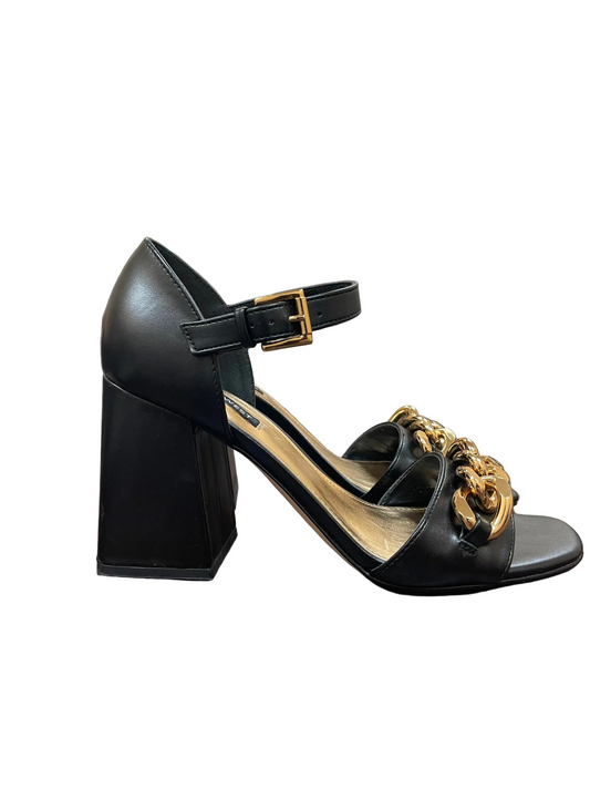 Shoes Heels Block By Nine West In Black, Size:9