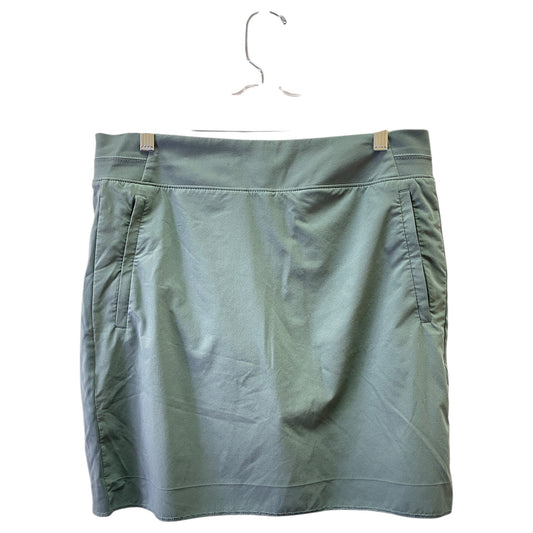 Athletic Skirt By Athleta In Green, Size:L
