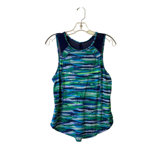 Athletic Tank Top By Lululemon In Blue, Size:M