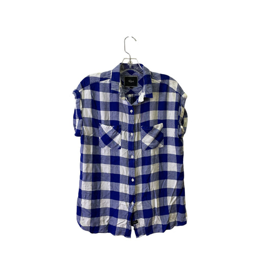 Top Ss Basic By Rails In Blue, Size:L