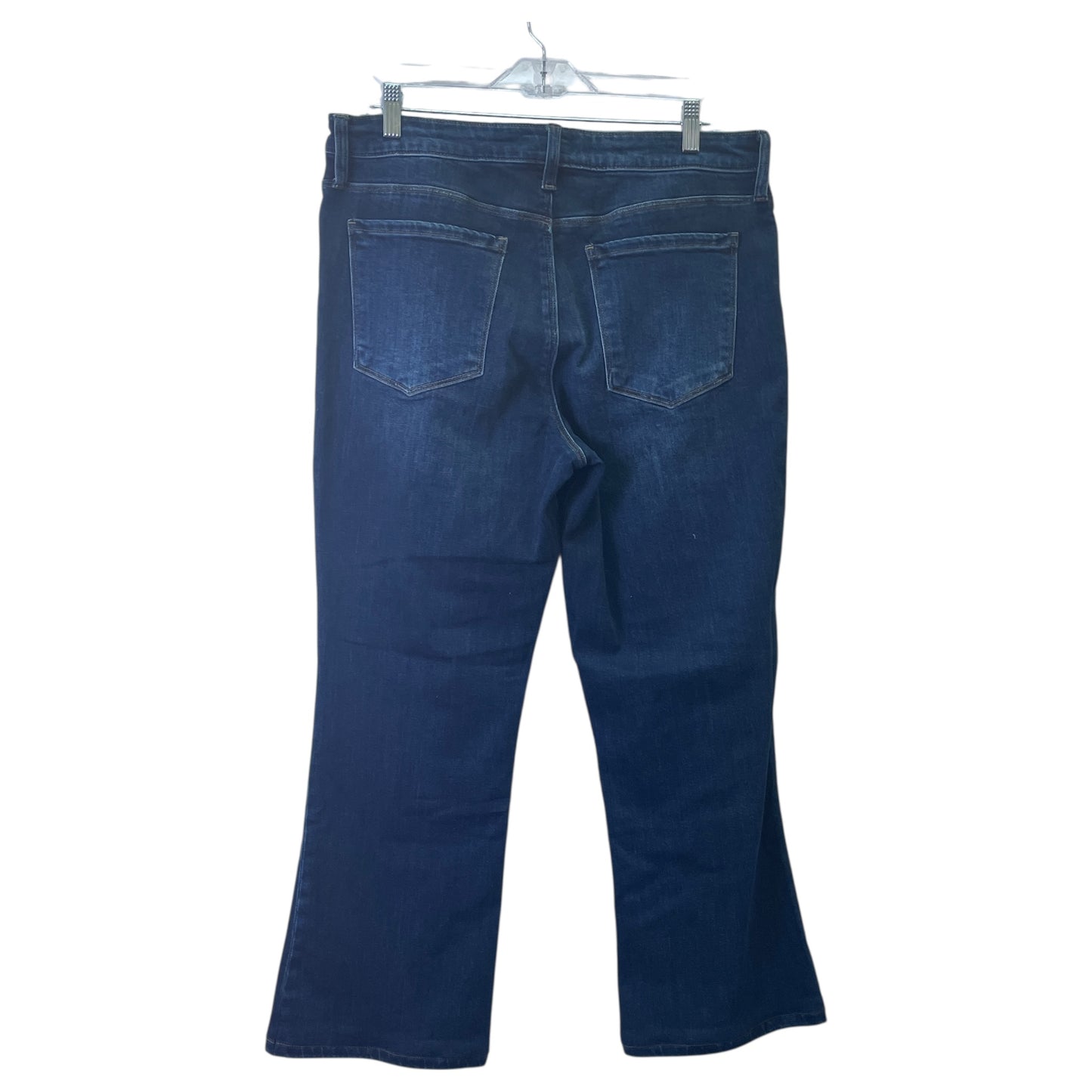 JEANS FLARED by KUT in BLUE DENIM, Size:14