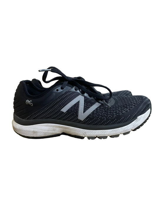 Shoes Sneakers By New Balance In Black & Grey, Size:7.5