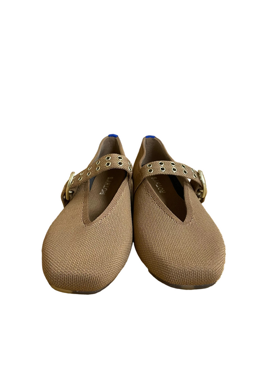 Shoes Flats By Rothys In Brown, Size:7.5