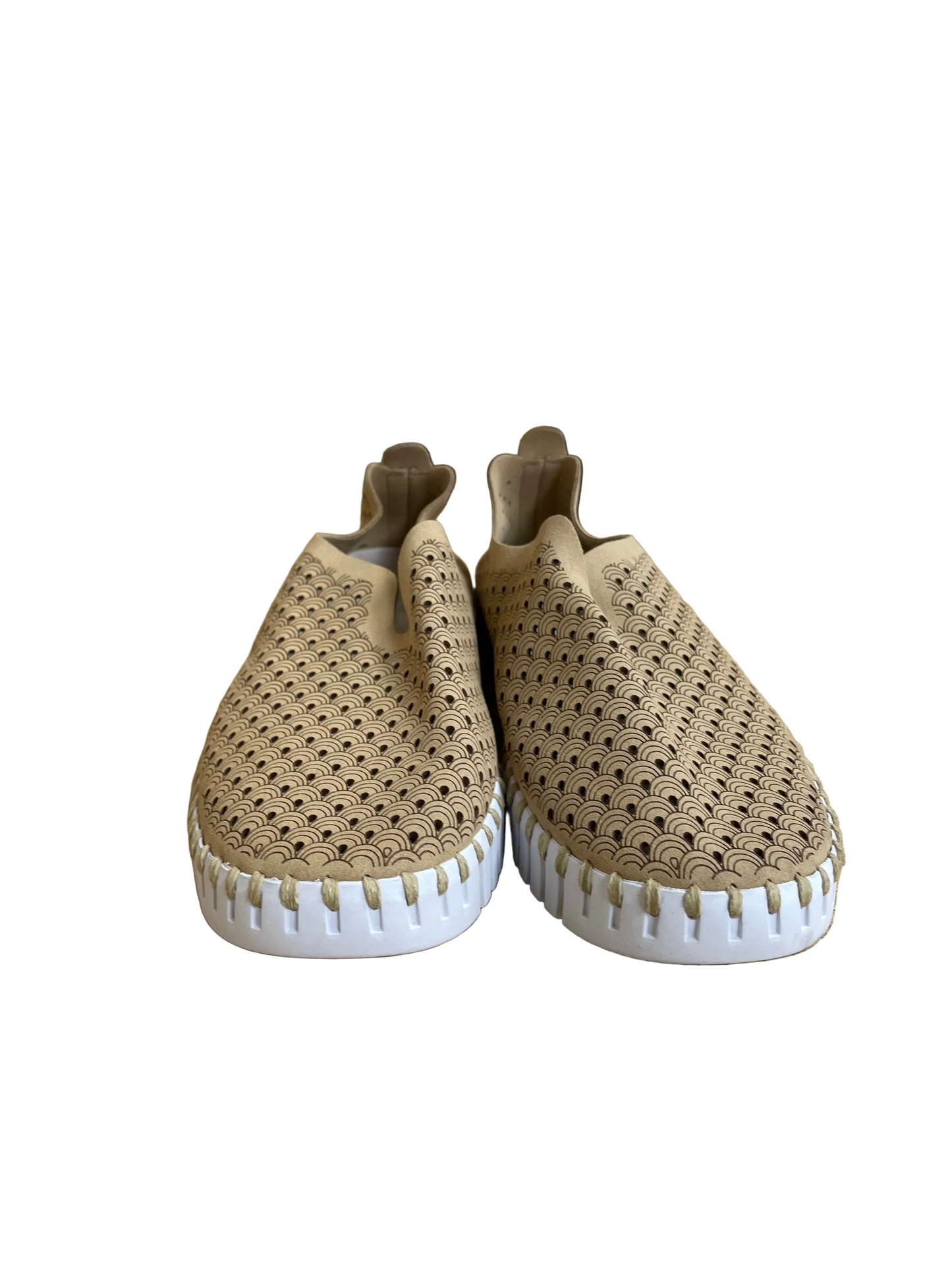 Shoes Flats By ILSE JACOBSEN In Tan, Size:7