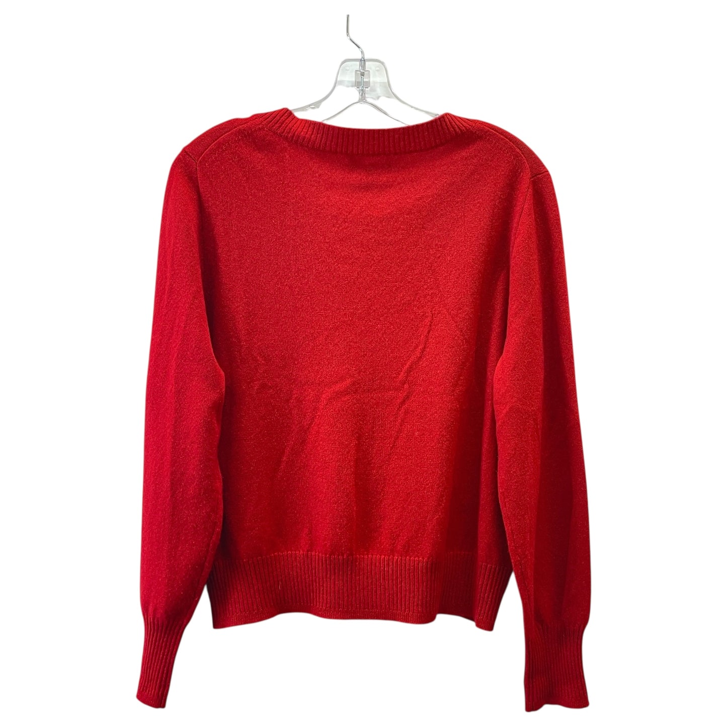SWEATER CASHMERE by J. CREW in RED, Size:XL