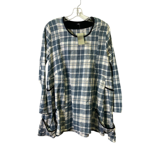 Top Ls By Tulip In Blue, Size:Xs