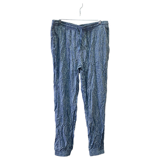 Pants Joggers By Como Vintage In Blue & White, Size:Xl