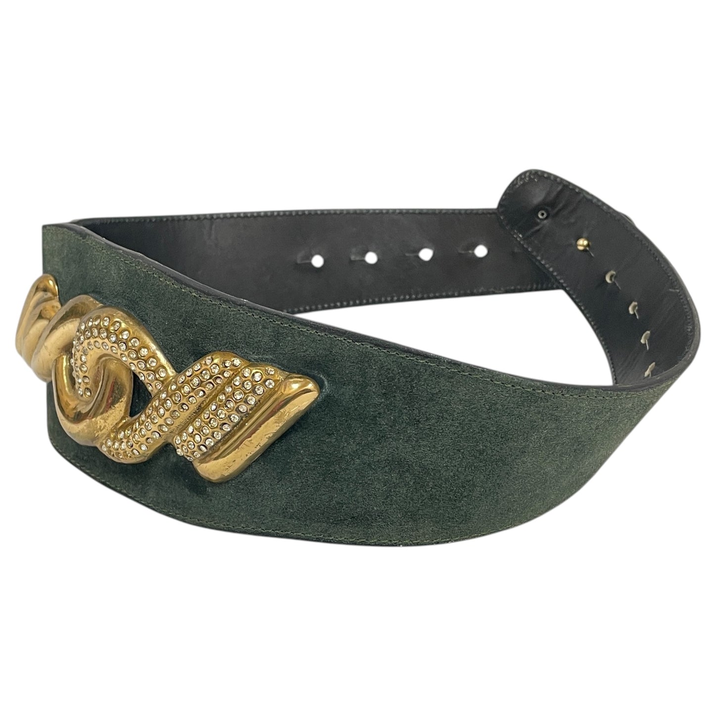 Belt By Cache In Green